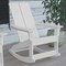 Flash Furniture White Modern Poly Resin Adirondack Rockers, PK 2 JJ-C14709-WH-2-GG - alternate 7